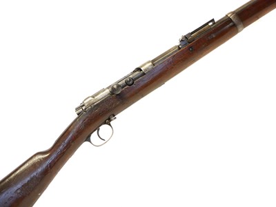 Lot 70 - Mauser 71/84 11mm bolt action rifle, serial...