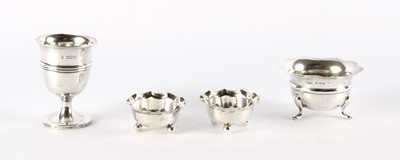 Lot 33 - A Small Group of Hallmarked Silver