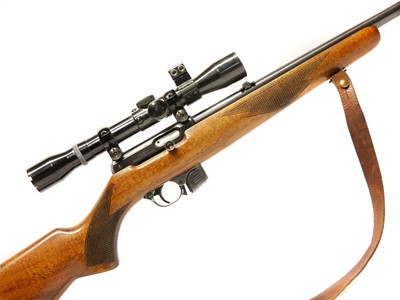 Lot 447 - Brno CZ model 581 .22lr semi automatic rifle...