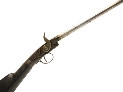 Lot 67 - .75 bore stock reservoir early 19th century...