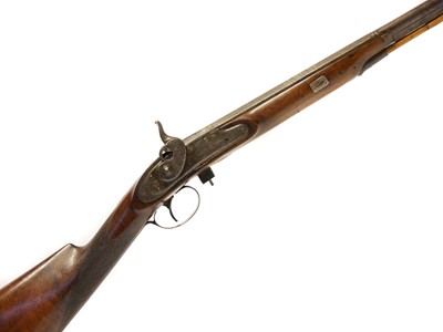 Lot 68 - 19th century 52 bore air rifle by John Calvert,...