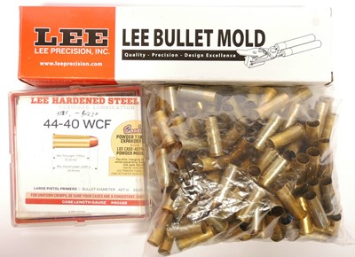 Lot 761 - .44-40 tools and components, to include a Lee...