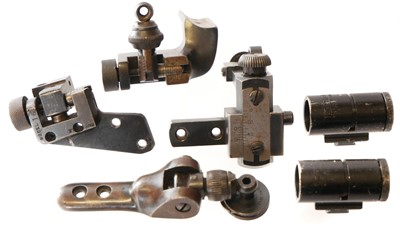 Lot 704 - Four Parker Hale rifle aperture sights, models...