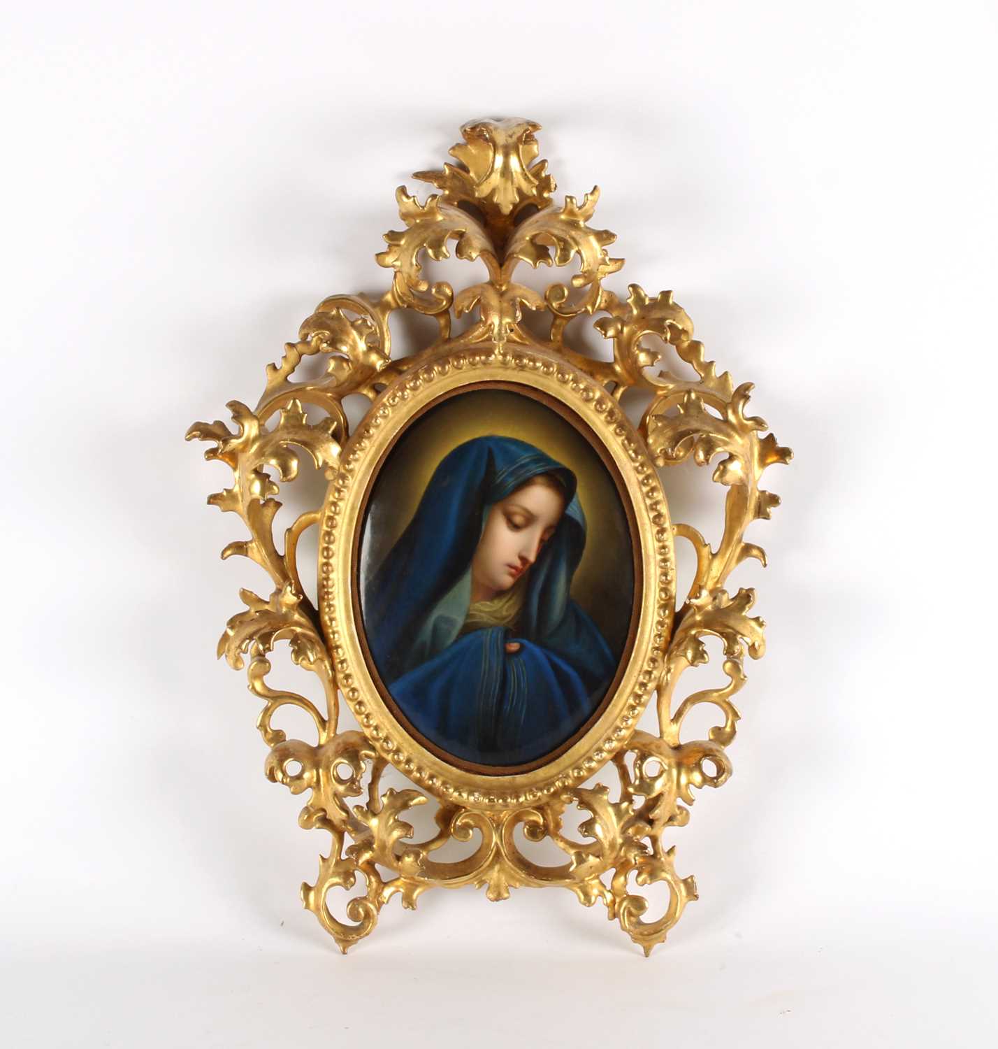 Lot 98 - A 19th Century Berlin (or KPM) Porcelain Plaque