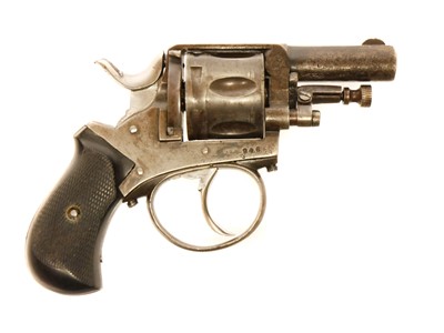 Lot 336 - Belgian .320 revolver, serial number 946,...