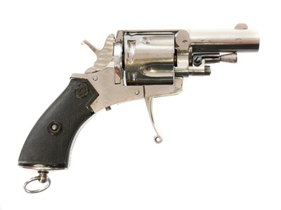 Lot 338 - Adams .320 pocket revolver, serial number 3254,...