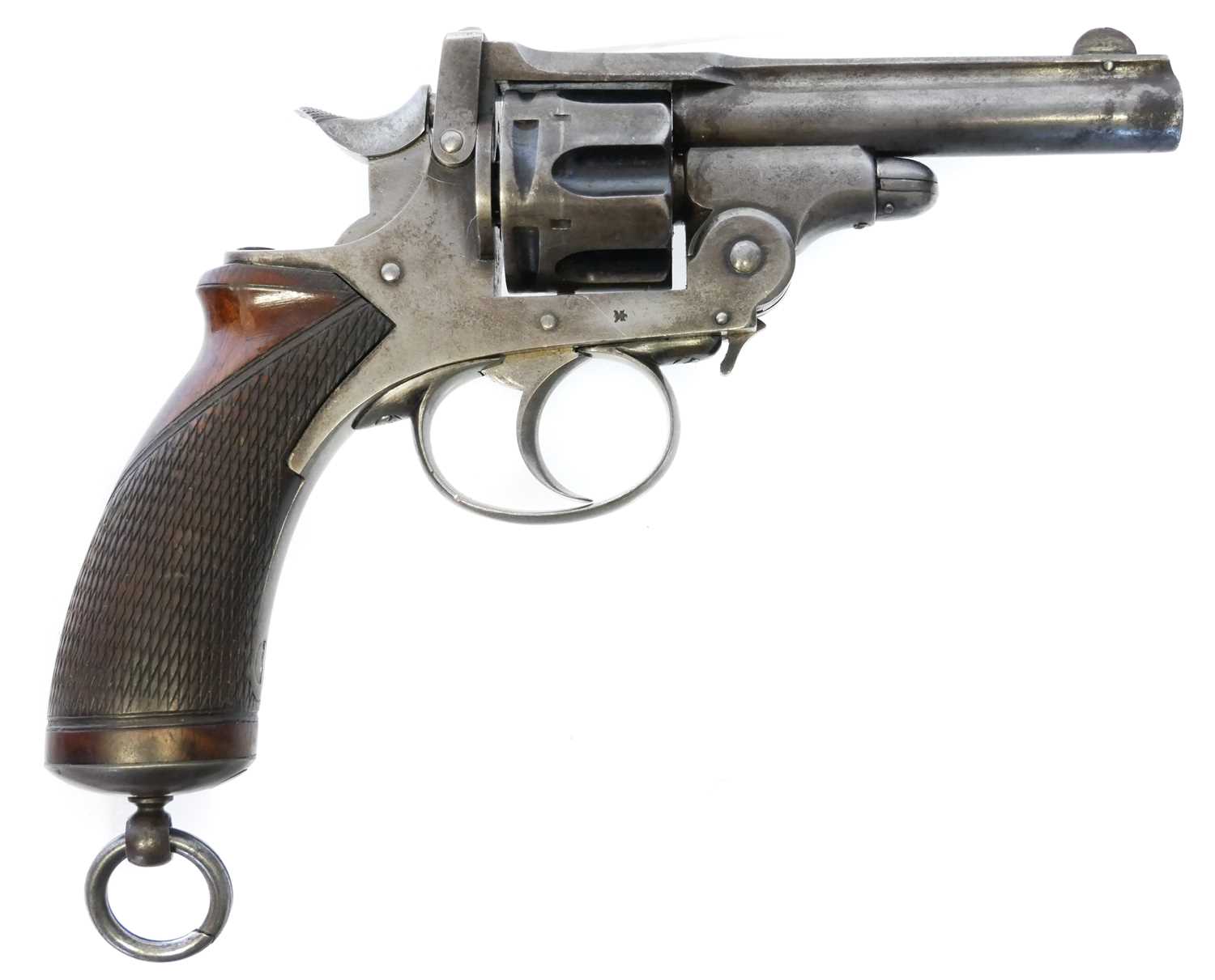 Lot 342 - English hinged frame .320 revolver, serial