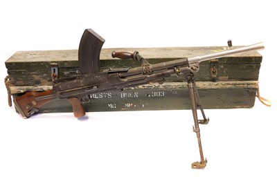 Lot Deactivated Bren Gun MkI D .303 lightmachine...