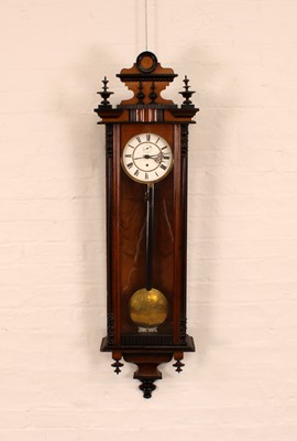 Lot 153 - A 19th Century Vienna-Type Wall Clock in the Biedermeyer Taste