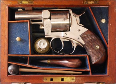 Lot 334 - Cased Trulock Brothers - Webley The British...