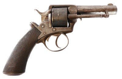 Lot 379 - English Webley type .450 revolver, no visible...