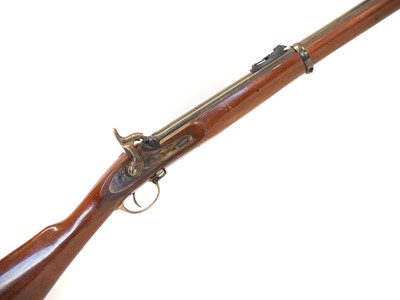 Lot 383 - Parker Hale .577 / .58 percussion muzzle...