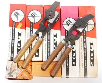 Lot 753 - Lyman and Lee bullet moulds, in the Lee range...