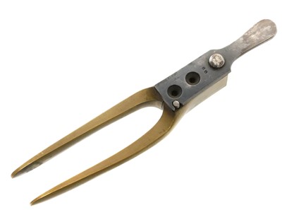 Lot 144 - Tranter 80 bore double bullet mould, stamped...