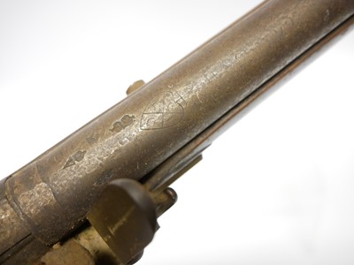 Lot 38 - Two pistols made from repurposed antique parts,...