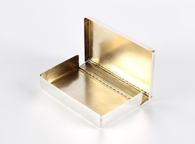 Lot 67 - A George V Silver Sandwich Box