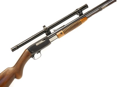 Lot 456 - F.N. Browning take down.22lr pump action rifle...
