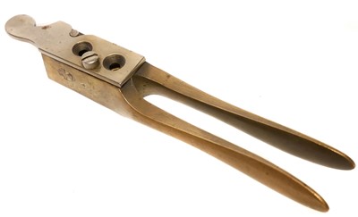 Lot 136 - Adams 54 bore revolver bullet mould, with twin...