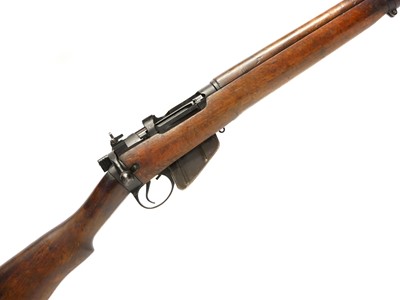 Lot 556 - Savage Lee Enfield No.4 MkI* bolt action .410...