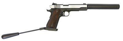 Lot 404 - GSG 1911 .22lr semi automatic long barrel...