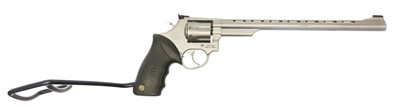 Lot 405 - Taurus .22lr Long Barrelled revolver, serial...