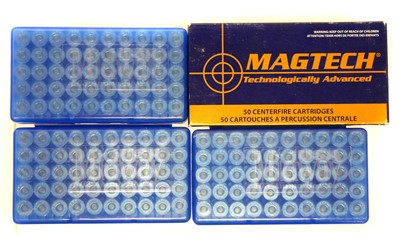 Lot 634A - Magtech .357 ammunition, 200 rounds with158...
