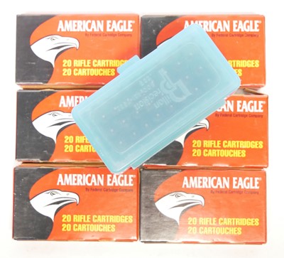 Lot 631 - American Eagle .223 ammunition, 161 rounds...