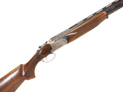 Lot 549 - Lanber 12 bore over and under shotgun, serial...