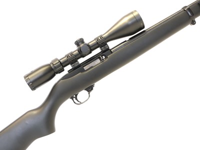 Lot 415 - Ruger 10-22 .22lr semi auto rifle, serial...