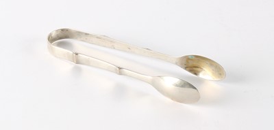 Lot 82 - A Pair of Early 20th Century Chinese Export Silver Sugar Tongs