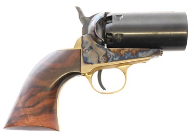 Lot Pietta 1851 pattern Pepperbox .36 percussion...