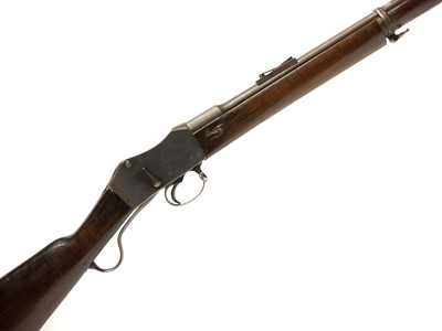 Lot Martini Henry rifle converted to a .22 rimfire...