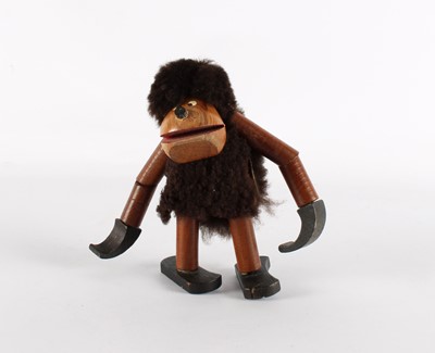 Lot Danish Carved Teak 'Troll' Figure