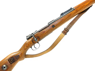 Lot Yugoslavian K98 7.92 / 8x57 bolt action rifle,...