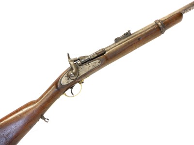 Lot Belgian .577 Snider carbine, 21inch barrel...