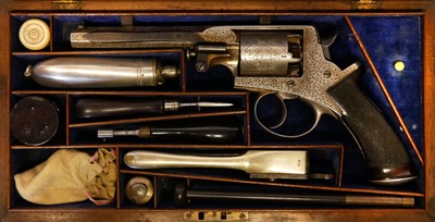 Lot A Superb presentation grade cased engraved...