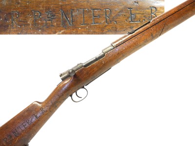 Lot Carved stock Boer War Ludwig Loewe and Co....