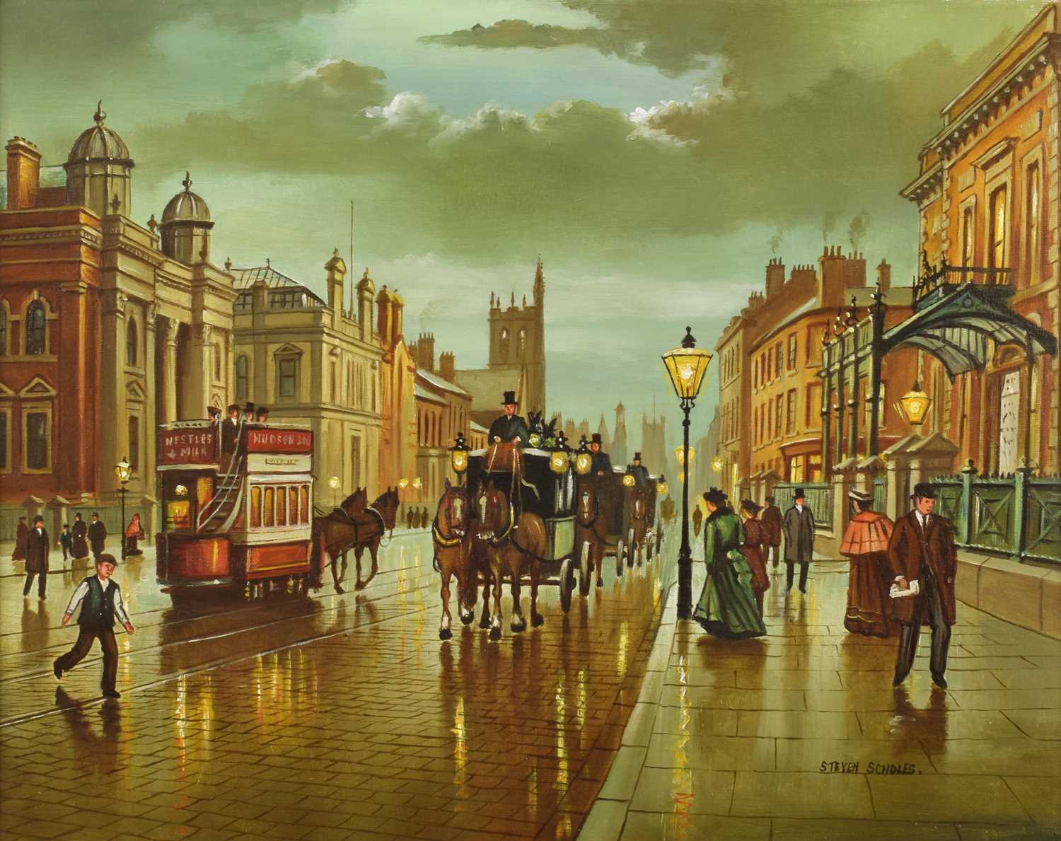 Lot Steven Scholes (British 1952-)