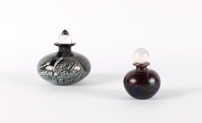 Lot 46 - Two Maltese Studio Glass Graduated Scent Bottles