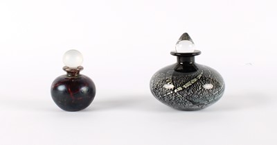 Lot 46 - Two Maltese Studio Glass Graduated Scent Bottles