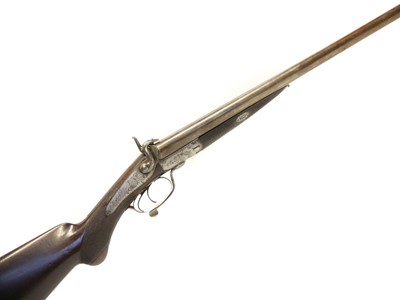 Lot J. Blanch and Sons 12 bore pinfire side by...