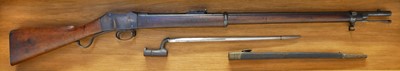 Lot Enfield Martini Henry MkII .577/450 rifle and...