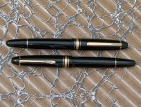 Lot 47 - Montblanc matched marker pen and Montblanc ball point pen