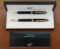 Lot 50 - Montblanc Meisterstuck ball point pen and propelling pencil