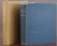 Lot 92 - Hanshall, J.H., History of the County Palatine of Chester, 1817, brown cloth, engraved plates and map 4to and Fenwick History of Chester, 1896 (2 volu