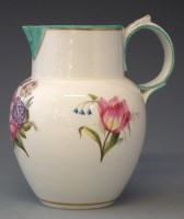 Lot 157 - Derby jug probably painted by William Billingsley