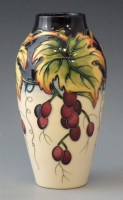 Lot 247 - Moorcroft vase   decorated with Provence pattern