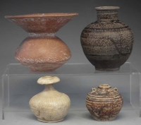 Lot 81 - Four pieces of ancient pottery