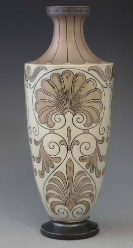 Lot 168 - Martin Brothers patterned vase.
