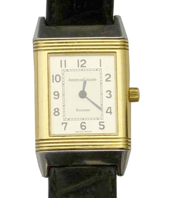 Lot 295 - Jaeger-LeCoultre quartz reverso lady's